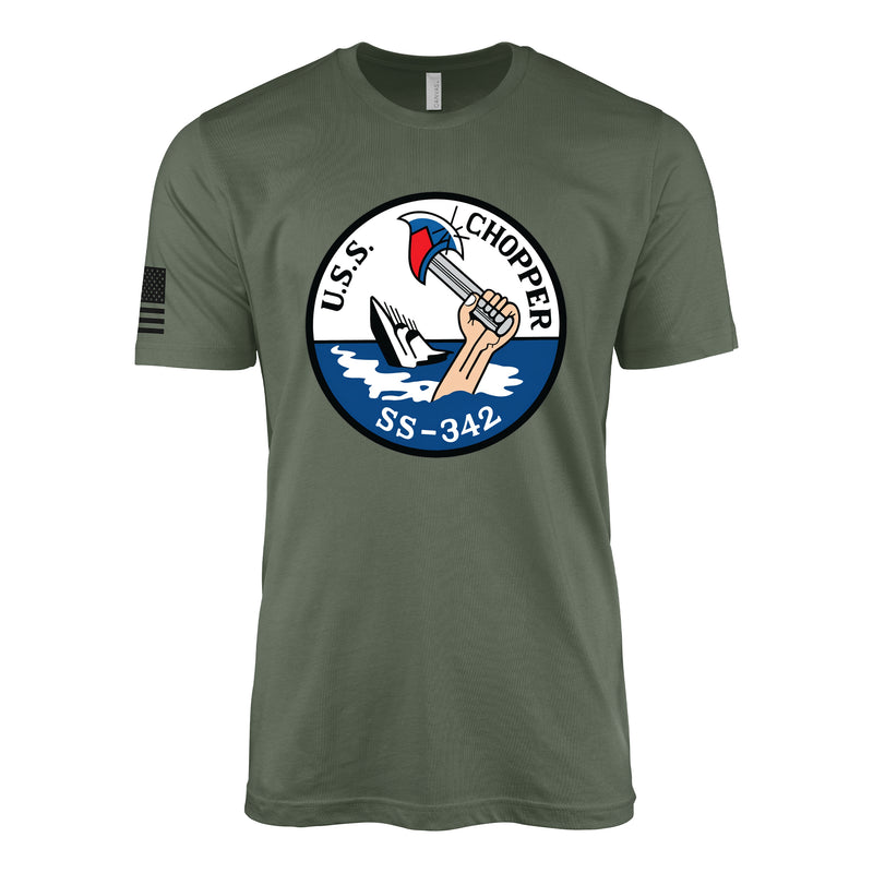 USS Chopper (SS-342) Balao-Class Submarine T-Shirt