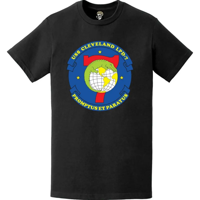 USS Cleveland (LPD-7) Ship's Crest Emblem T-Shirt