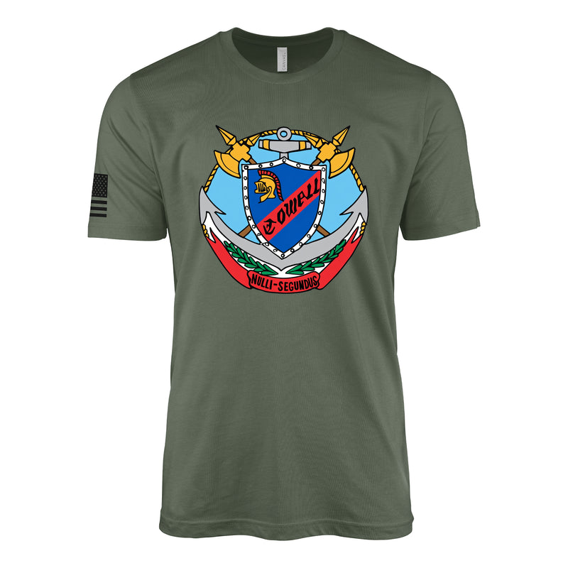 USS Cowell (DD-547) Fletcher-Class Destroyer T-Shirt