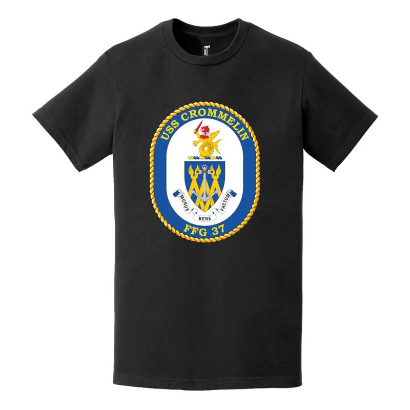 USS Crommelin (FFG-37) Logo Emblem T-Shirt