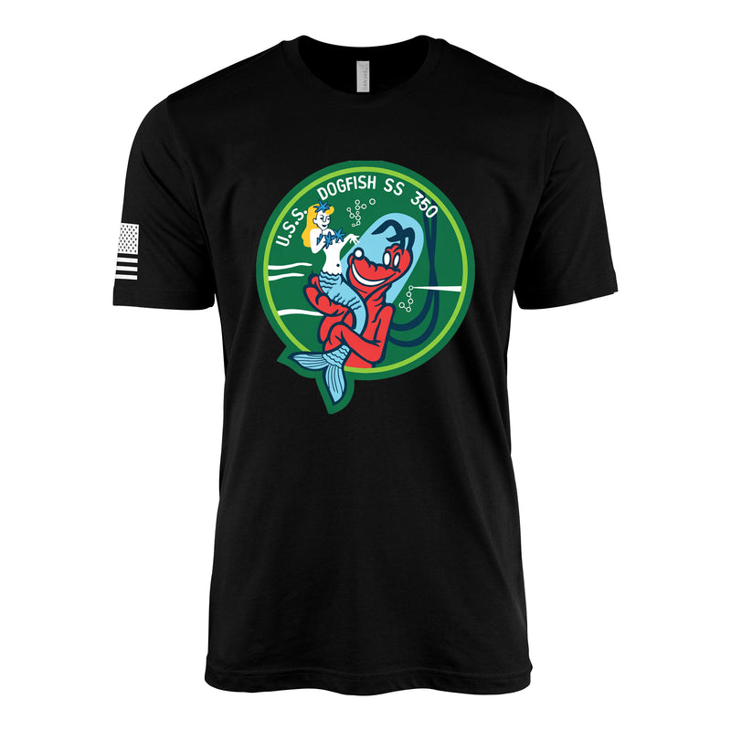USS Dogfish (SS-350) Balao-Class Submarine T-Shirt