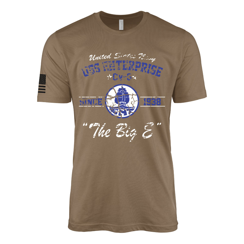 USS Enterprise CV-6 Since 1938 Legacy T-Shirt | The Big E WW2