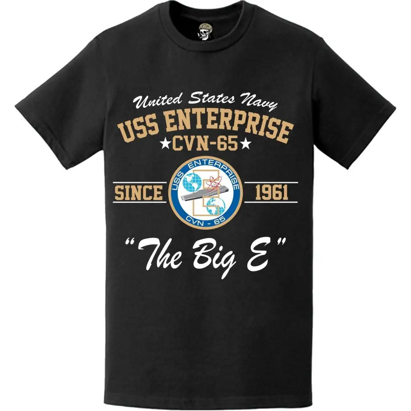 USS Enterprise (CVN-65) "The Big E" Since 1961 Legacy T-Shirt