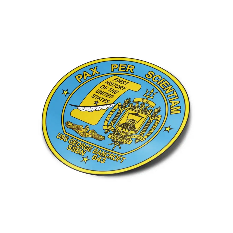USS George Bancroft (SSBN-643) Die-Cut Vinyl Sticker Decal