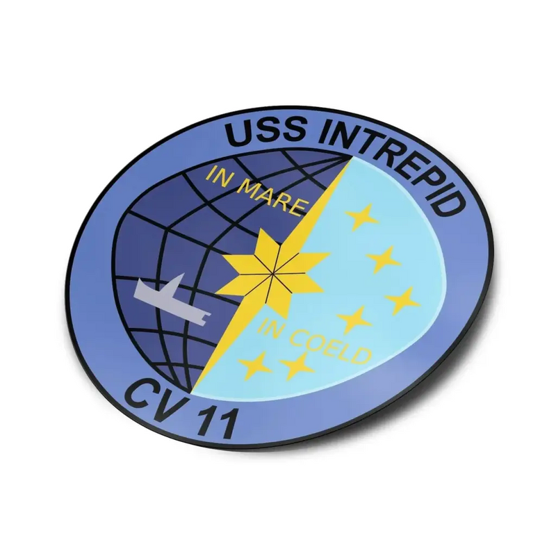 USS Intrepid (CV-11) Die-Cut Vinyl Sticker Decal