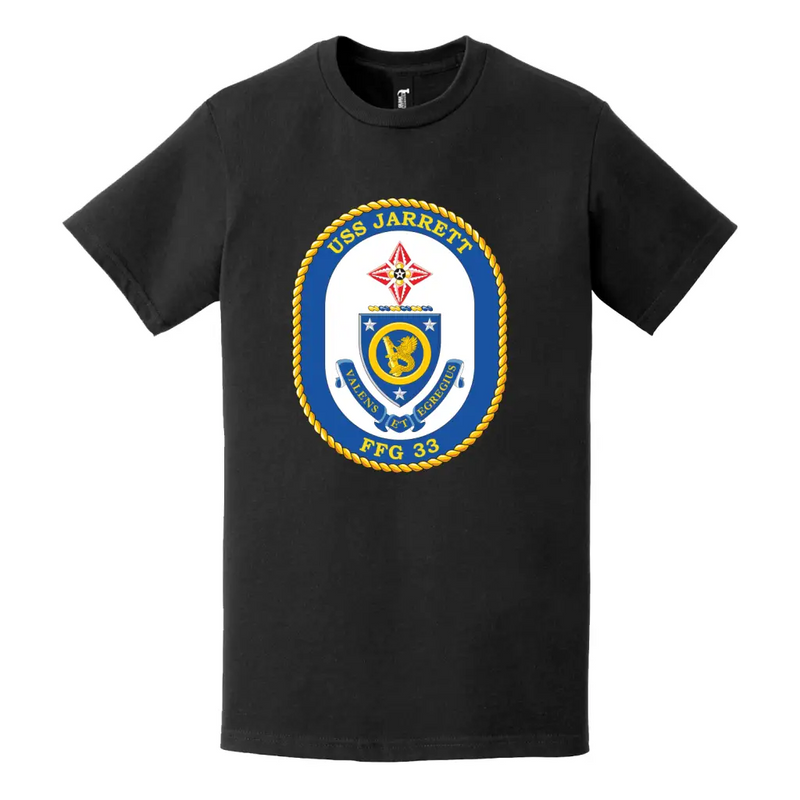 USS Jarrett (FFG-33) Logo Emblem T-Shirt