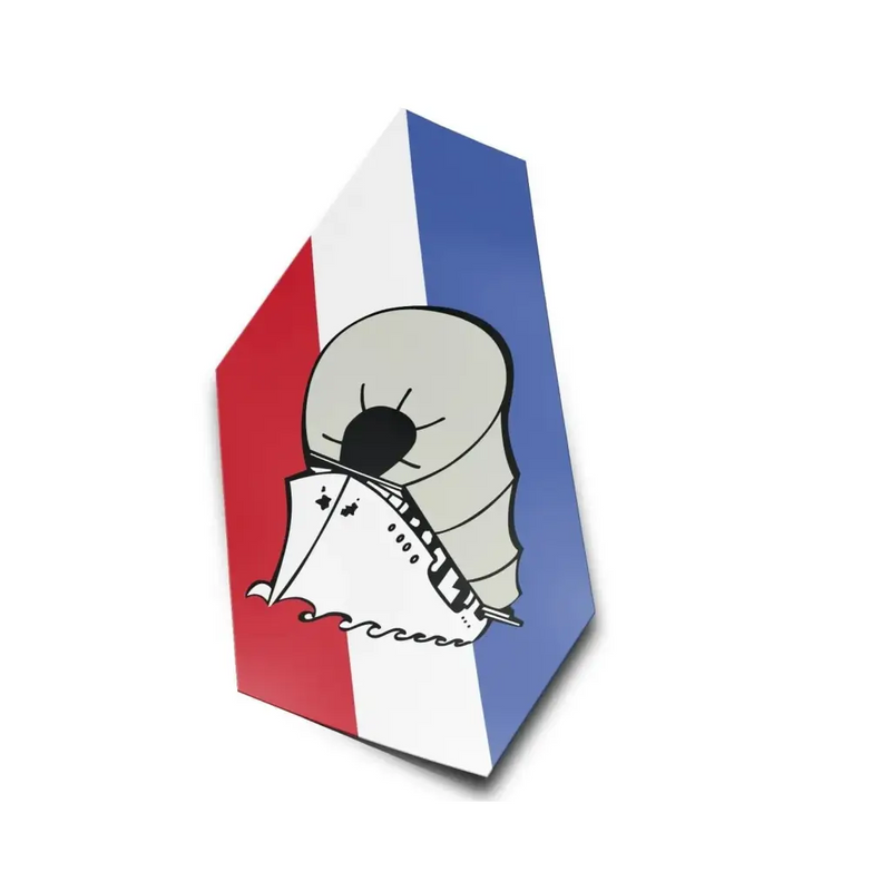 USS Langley (CV-1) Die-Cut Vinyl Sticker Decal