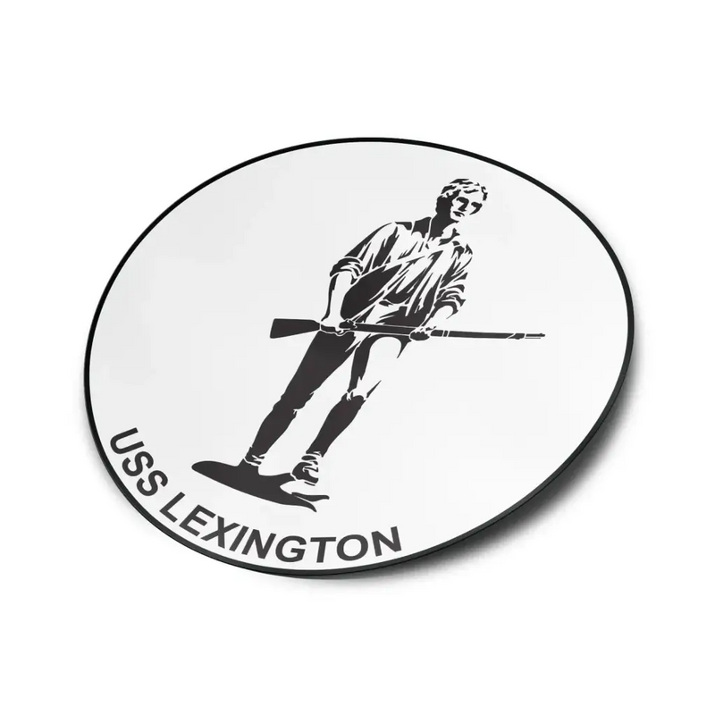 USS Lexington (CV-2) Die-Cut Vinyl Sticker Decal