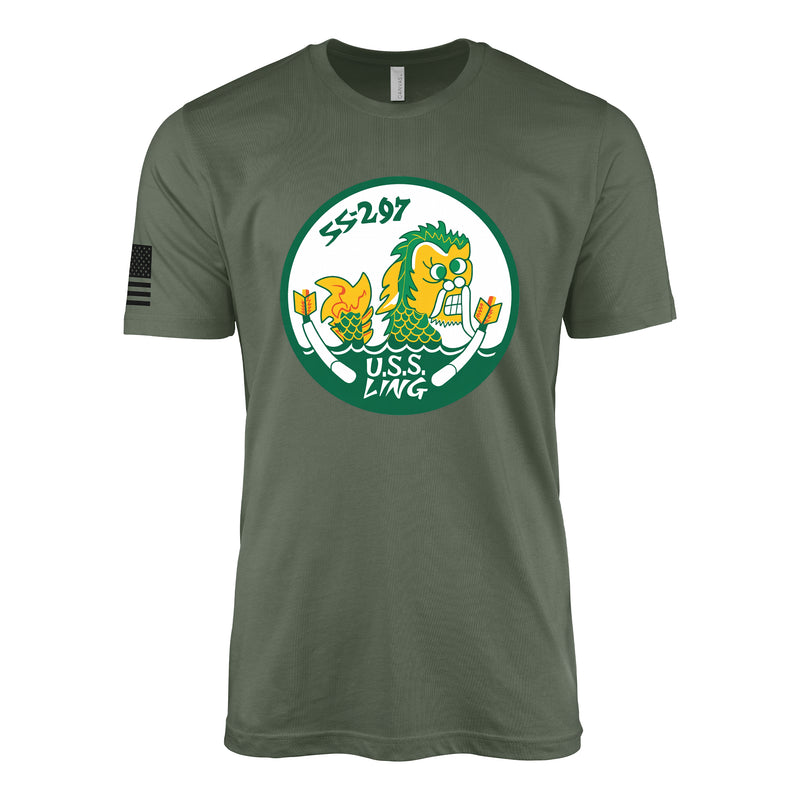 USS Ling (SS-297) Balao-Class Submarine T-Shirt