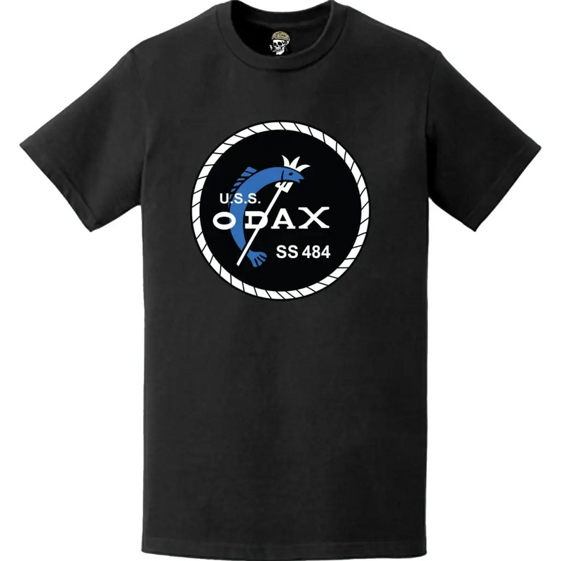 USS Odax (SS-484) Submarine Logo Emblem Crest T-Shirt