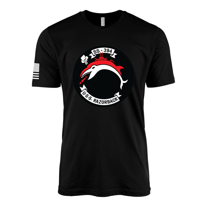 USS Razorback (SS-394) Balao-Class Submarine T-Shirt