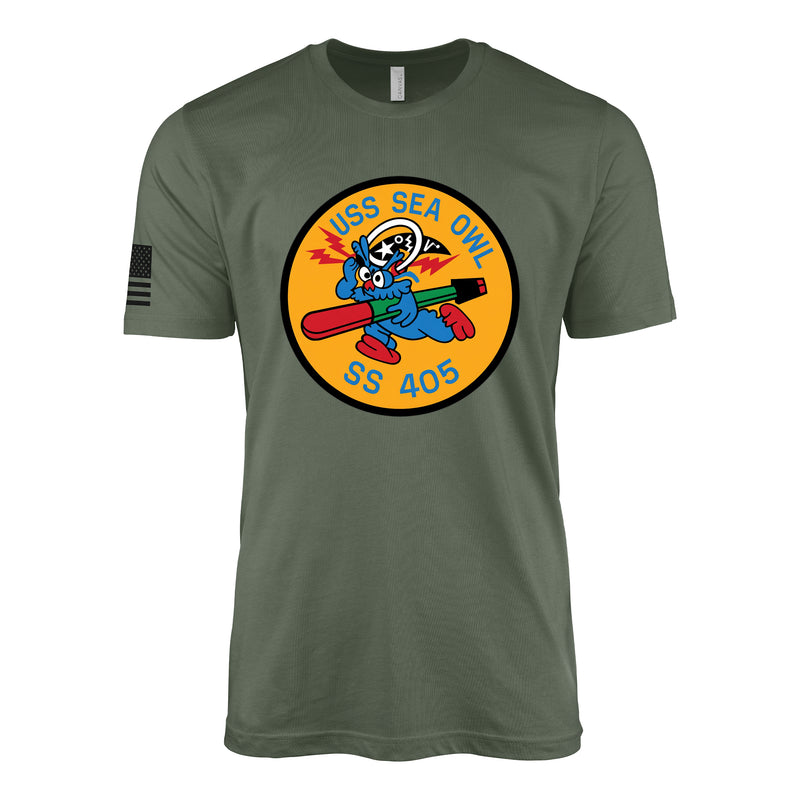 USS Sea Owl (SS-405) Tench-Class Submarine T-Shirt