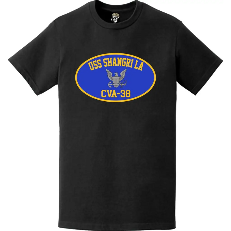 USS Shangri-La (CVA-38) Aircraft Carrier T-Shirt
