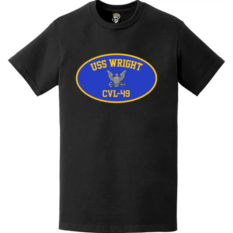 USS Wright (CVL-49) Aircraft Carrier T-Shirt