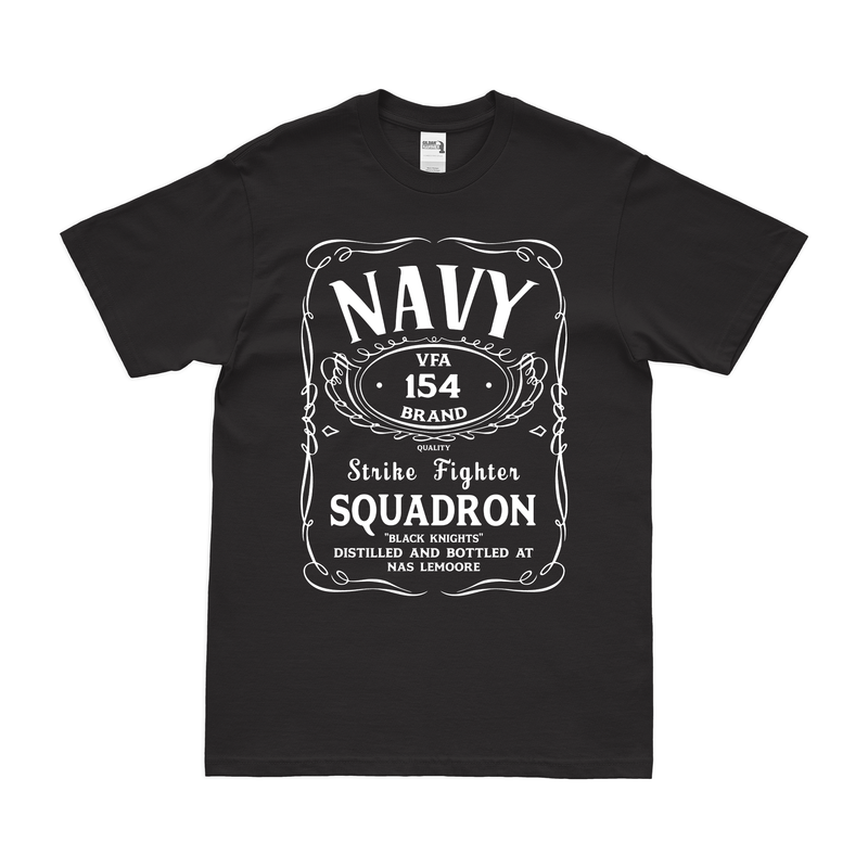 Strike Fighter Squadron 154 (VFA-154) Whiskey Label T-Shirt