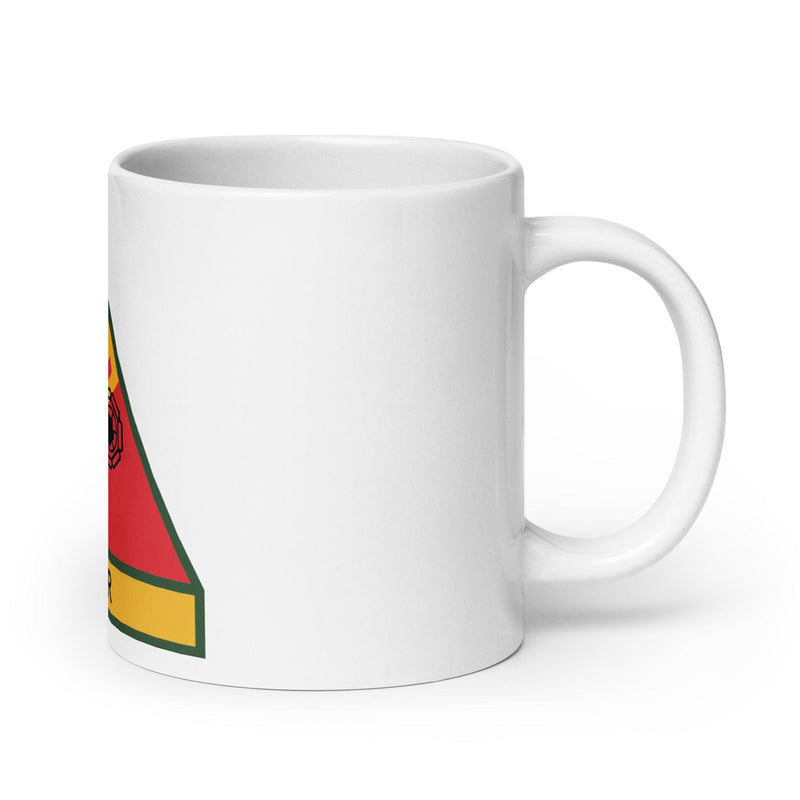 10th Armored Division White Coffee Mug
