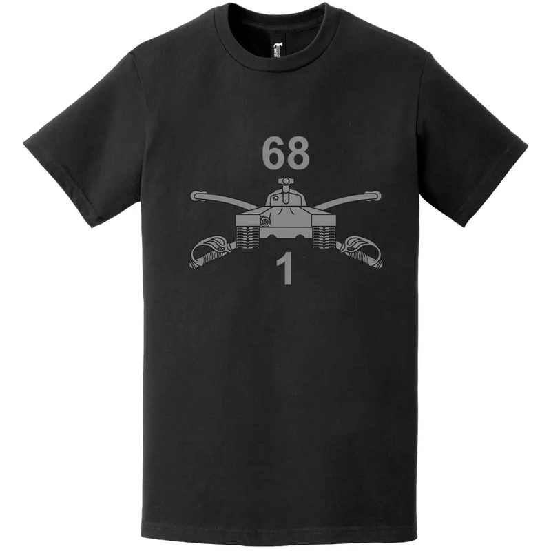 1-68 Armor Regiment Branch Logo Emblem T-Shirt
