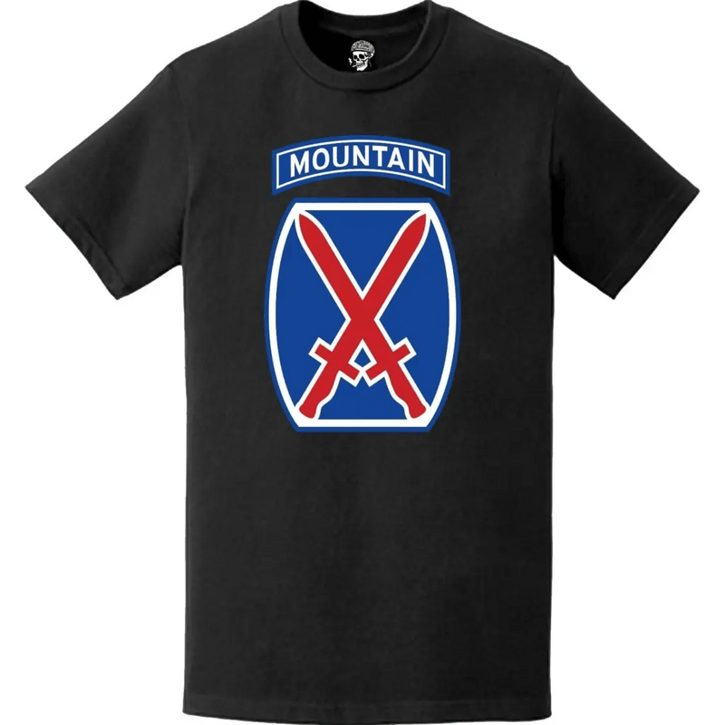 10th Mountain Division SSI Logo Emblem T-Shirt
