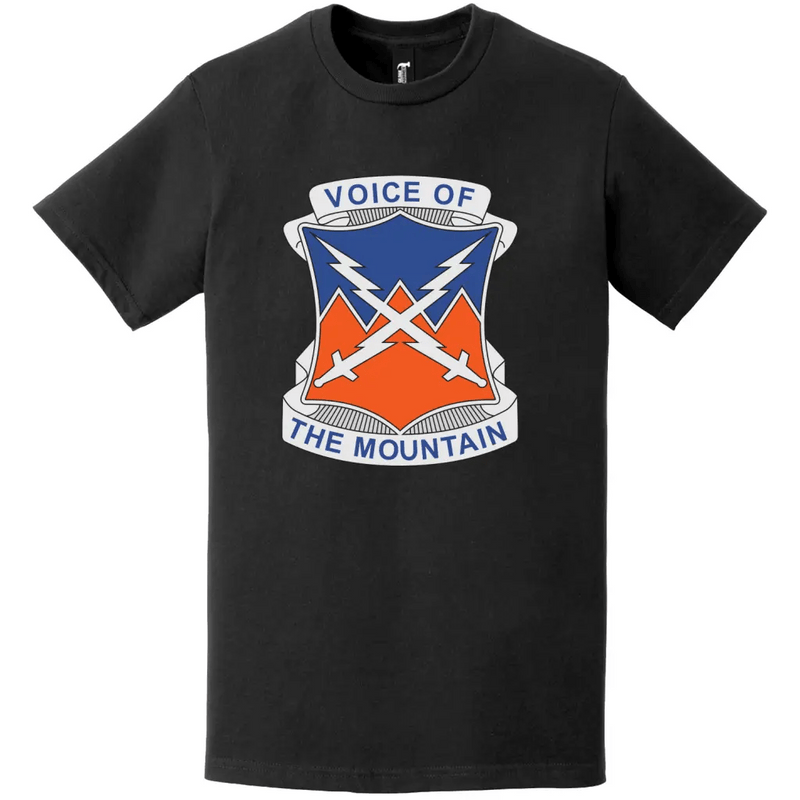 10th Signal Battalion DUI Logo Emblem Insignia T-Shirt