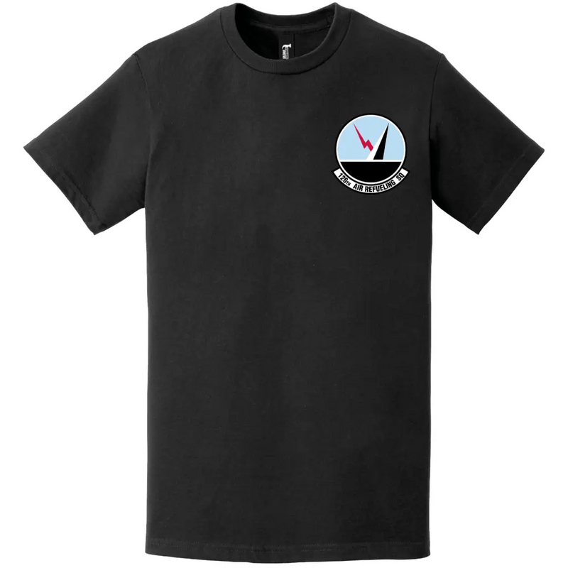 126th Air Refueling Squadron (55th ARS) Logo Left Chest T-Shirt