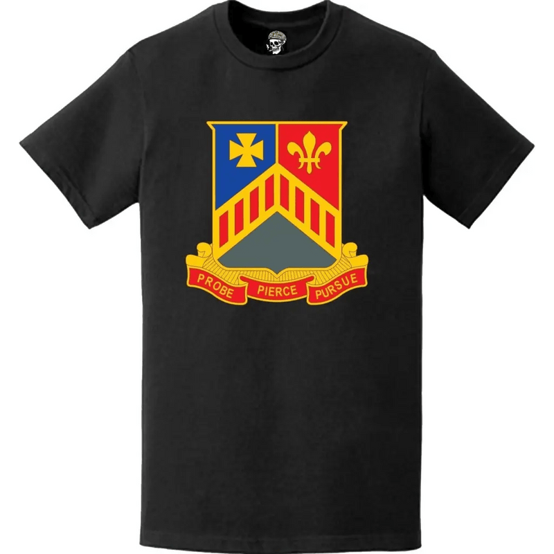 127th Armor Regiment Emblem Logo T-Shirt