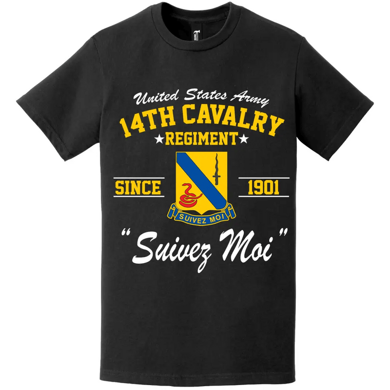 14th Cavalry Regiment Since 1901 Unit Legacy T-Shirt