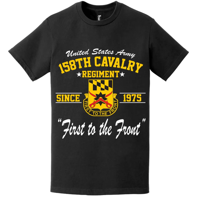 158th Cavalry Regiment Since 1975 Unit Legacy T-Shirt