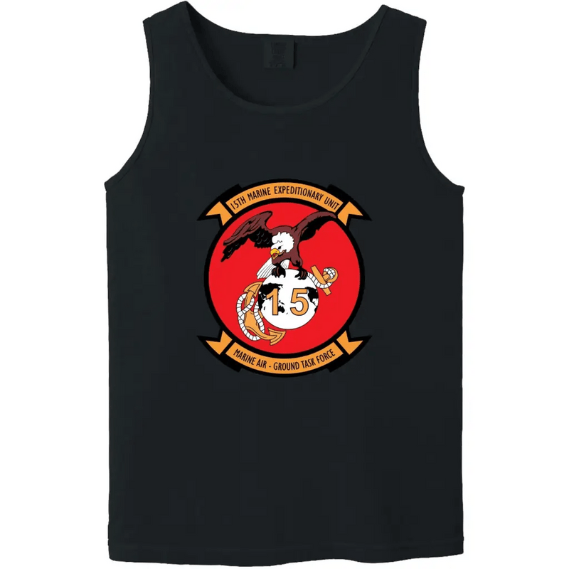 15th Marine Expeditionary Unit (15th MEU) FMF Logo Emblem Tank Top