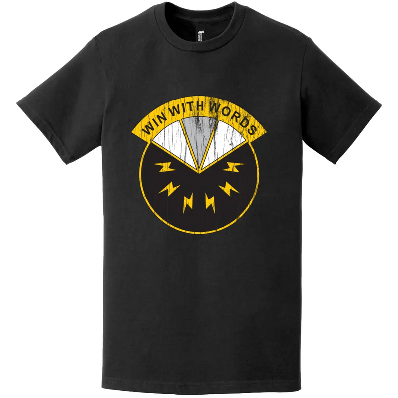 17th PSYOP Battalion Distressed Logo Emblem Insignia T-Shirt