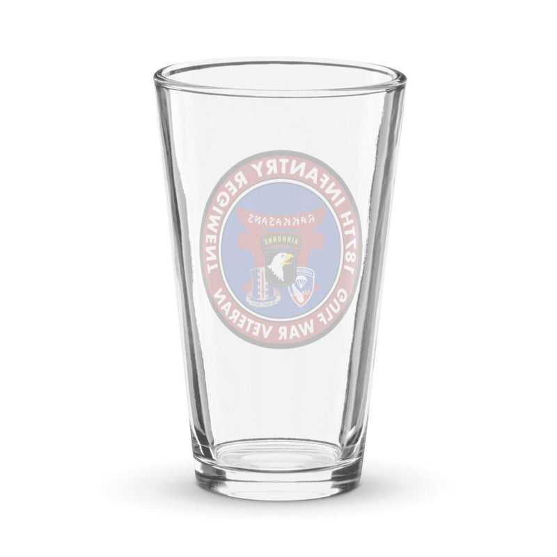 187th Infantry "Rakkasans" Gulf War Veteran Beer Pint Glass