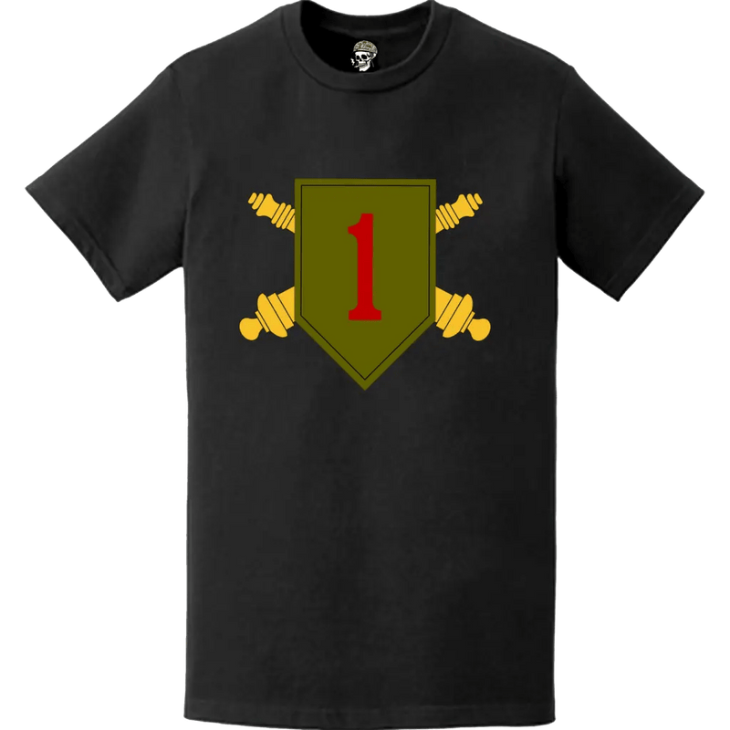 1st Infantry Division Artillery (DIVARTY) Logo Emblem T-Shirt