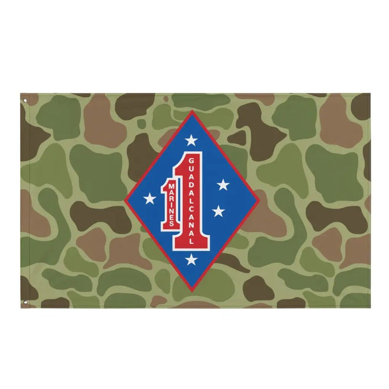 1st Marine Regiment Frogskin Camo Flag