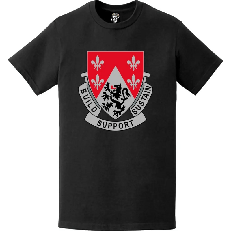 249th Engineer Battalion Logo Emblem T-Shirt