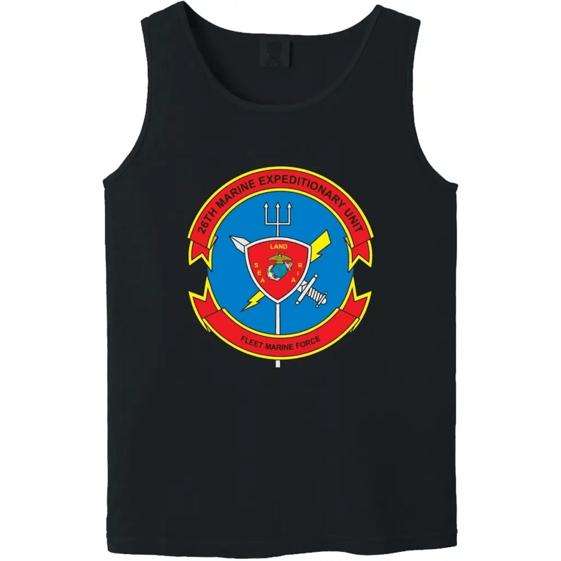26th Marine Expeditionary Unit (26th MEU) Unit Logo Emblem Tank Top