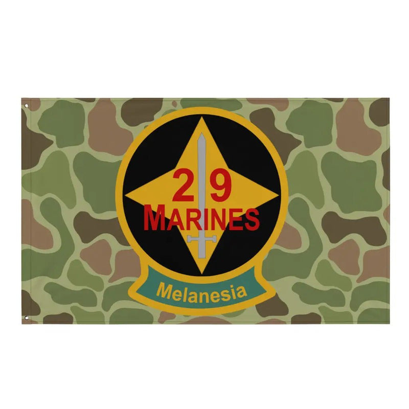 29th Marine Regiment Frogskin Camo Flag