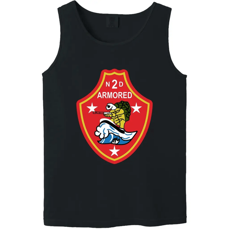 2nd Armored Amphibian Tractor Battalion Unit Logo Emblem Tank Top