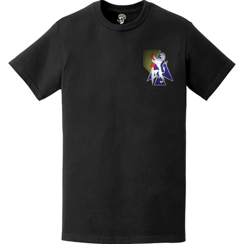 2nd Armored Brigade Combat Team (2ABCT) 1st Infantry Division "Dagger Brigade" Left Chest Logo T-Shirt