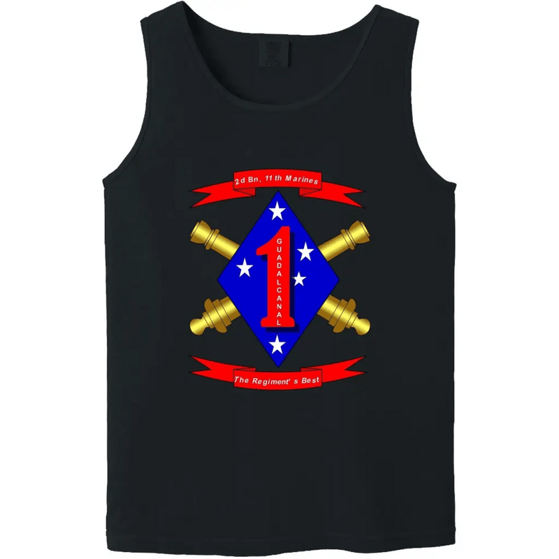 2nd Battalion, 11th Marines (2/11 Marines) Logo Tank Top