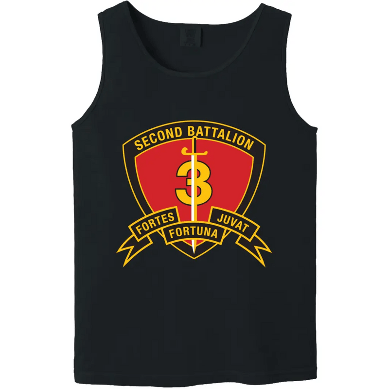 2nd Battalion, 3rd Marines (2/3) Unit Logo Emblem Tank Top