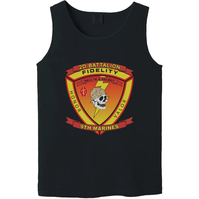 2nd Battalion, 9th Marines (2/9 Marines) Emblem Tank Top