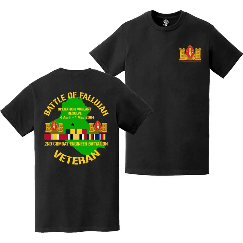 2nd CEB Operation Vigilant Resolve Veteran T-Shirt