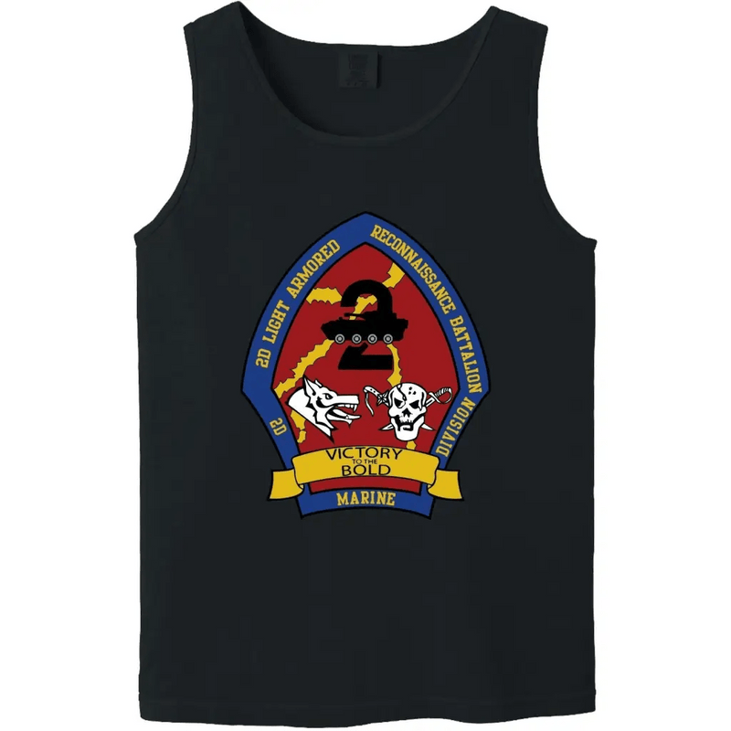 2nd LAR Destroyers Logo Emblem Tank Top