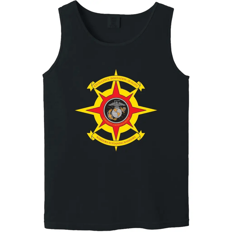 2nd Marine Logistics Group (2nd MLG) Unit Logo Tank Top