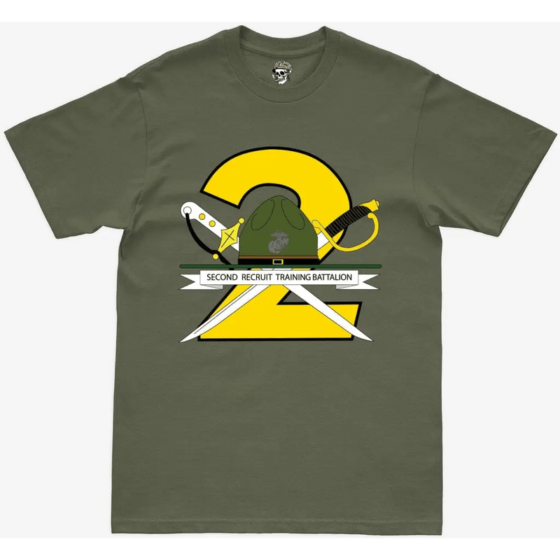 2nd Recruit Training Battalion (2nd RTB) Military Green T-Shirt