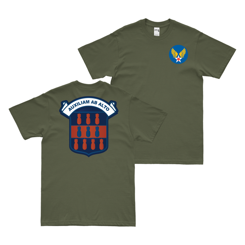 Double-Sided 334th Bomb Group WW2 AAF T-Shirt