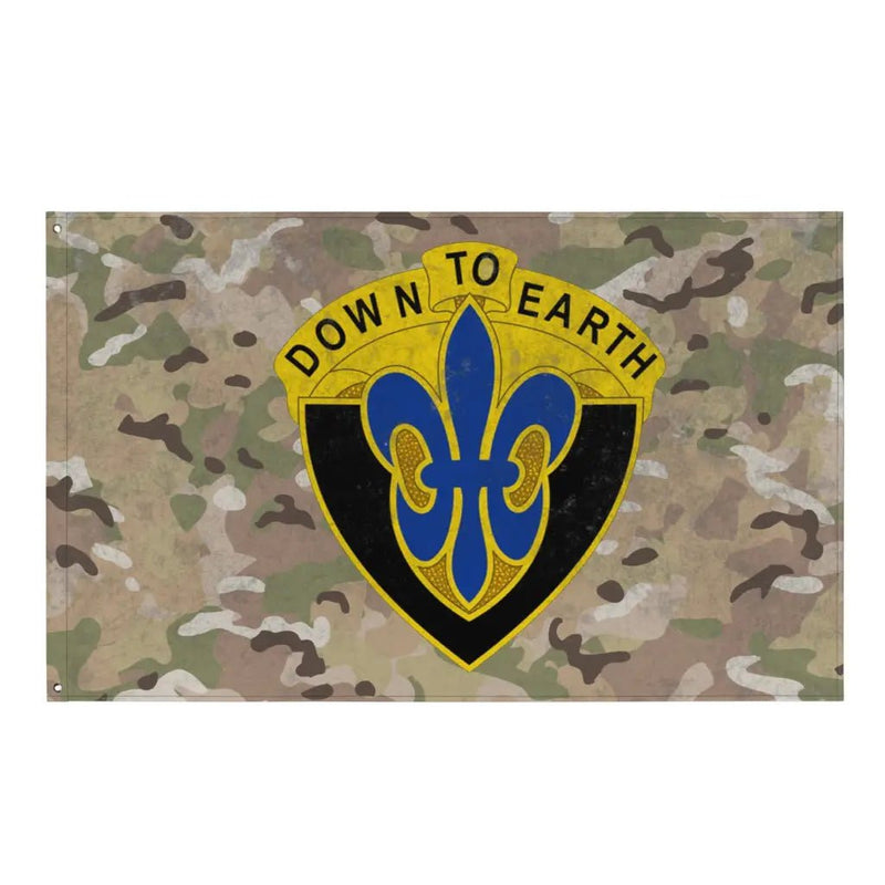 389th Engineer Battalion Indoor Wall Flag