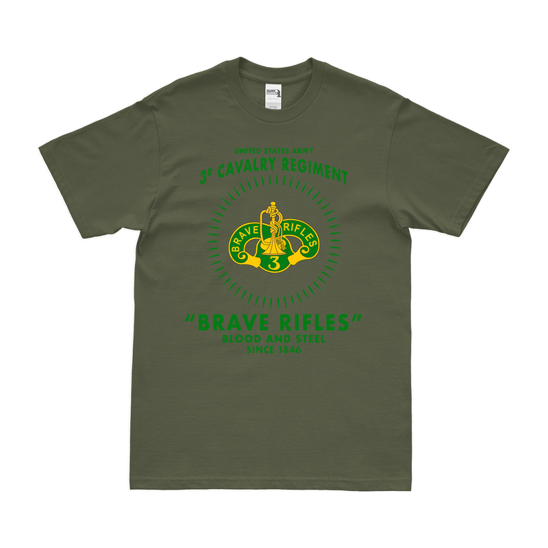 3d Cavalry Regiment Legacy Tribute T-Shirt