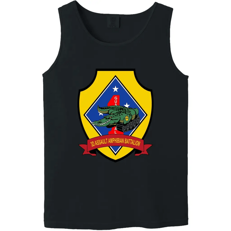 3rd Assault Amphibian Battalion (3rd AABn)
Unit Logo Emblem Tank Top