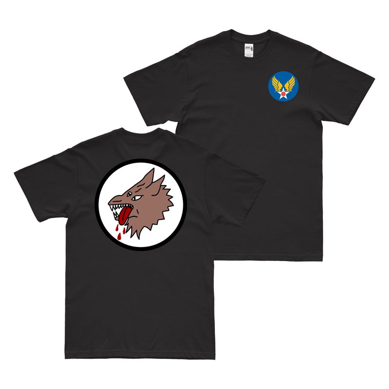 Double-Sided 454th Bomb Squadron WW2 AAF T-Shirt