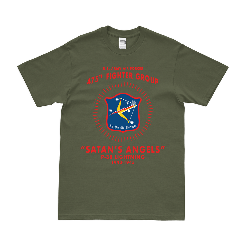 475th Fighter Group 'Satan's Angels' WW2 Legacy T-Shirt